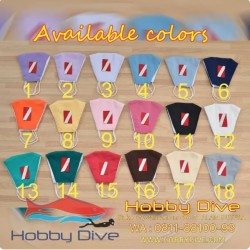 [HD-603 ] Dive Flag Color Face Mask Masker Kain 3 ply