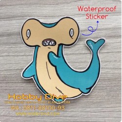 [HD-512 ] Sticker Waterproof Hammer Head Shark - Accessories Sticker