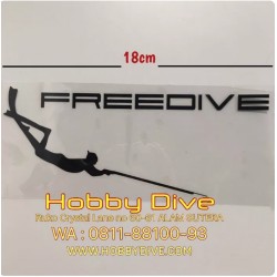 [HD-316] FREEDIVE Cutting Sticker FREE DIVE Accessories