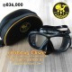 [PSN-8700] Poseidon Mask 3D Black - Black Skirt Scuba Diving