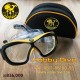 [PSN-8700] Poseidon Mask 3D Yellow - Clear Skirt Scuba Diving