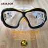 [PSN-8700] Poseidon Mask 3D Yellow - Clear Skirt Scuba Diving