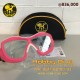 [PSN-8700] Poseidon Mask 3D Pink - Clear Skirt Scuba Diving