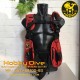 [0337-43] POSEIDON BCD Origo Red Scuba Diving