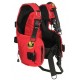 [0337-43] POSEIDON BCD Origo Red Scuba Diving