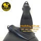 POSEIDON Trident Fin Black Diving Poseidon Dive - Alat Scuba Diving [PSN-0710-03]