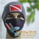 [HD-606] Masker Kain Camouflage + Dive Flag