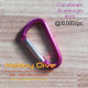 Carabiner Aluminium 4cm Accessories HD-188