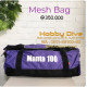 [P-123] Nobel Mesh Bag Gear Bag Scuba Diving