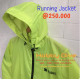 Nobel Running Jacket Light Green Diving Snorkelling P-106