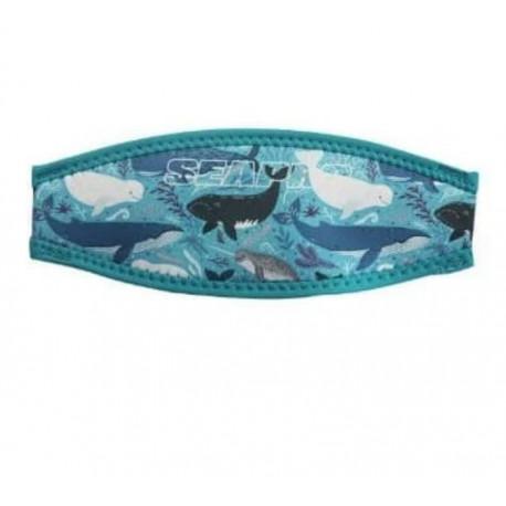 Seapro - Mask Strap Neoprene Whale - Scuba Diving Accessories MAMS-20