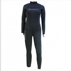 Sharkskin Covert / Chillproof 1pcs Suit Back Zipper Woman SS-COV01