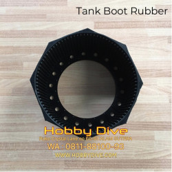 Tank Boot Rubber Black Scuba Diving Cylinder TB-02