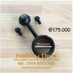 Aluminium Flashlight Holder Torch Holder HD-523 - Scuba Diving