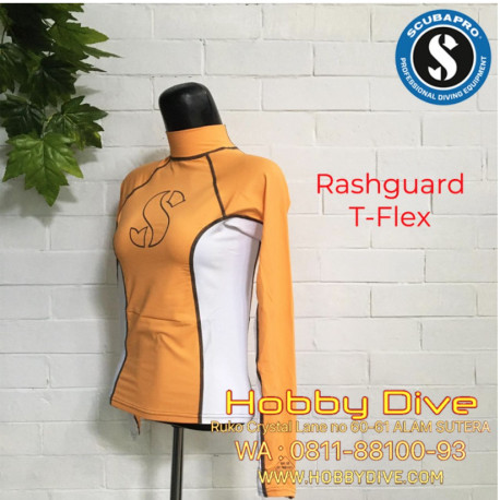 Scubapro Rashguard T-Flex Orange - Scuba Diving