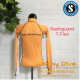 Scubapro Rashguard T-Flex Orange - Scuba Diving