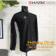 Sharkskin Chillproof Long Sleve Full Zip Wetsuit Top Men SHA-TOP-BLA