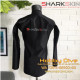 Sharkskin Chillproof Long Sleve Full Zip Wetsuit Top Men SHA-TOP-BLA