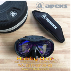 Apeks Mask VX1 UV Clear Lens Scuba Diving Alat Diving