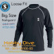 SCUBAPRO Rashguard Loose Fit BIG SIZE Scuba Diving