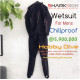 WETSUIT SHARKSKIN CHILLPROOF 1 PC SUIT BACK ZIP Man