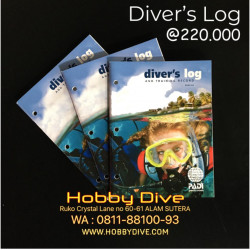 PADI Dive Log Book - Diver's Log and Training Records