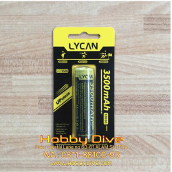 Lycan Battery 18650 for Torch, VL, Strobe 3500mAh - Diving Accessories