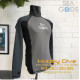 SEA GODS Rashguard Long Sleeve Unisex Stone Grey - Scuba Diving