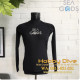 SEA GODS Rashguard Long Sleeve Unisex Black - Scuba Diving