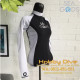 SEA GODS Rashguard Long Sleeve Women White - Scuba Diving