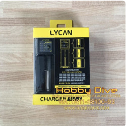 Charger Lycan Battery 18650 for Torch, VL, Strobe - Diving Accessories