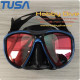 TUSA Powerview Adult Dry Combo (Mirror Lens) Mask + Snorkel UC-2425MQB