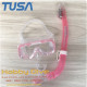 Tusa KIDS Mini Kleio Dry Combo Mask + Snorkle UC-2022