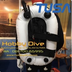 TUSA BCD BC-0202B DONUT Jacket Scuba Diving White BC-0202B-W