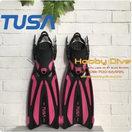 Tusa Fin SF-22 SOLLA Open Heel Color : Hot Pink SF-22-HP