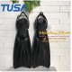 Tusa Fin SF-22 SOLLA Open Heel Color : Black SF-22-BK