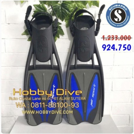 Scubapro Fin Jet Sport BLUE SCU-JET-BLU