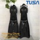 [SF-0101] Tusa Fin Hyflex Vesna Color BK - Black