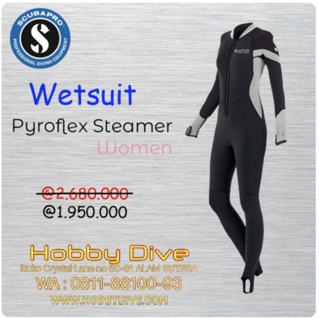 SCUBAPRO Pyroflex Steamer 1.5 mm Wetsuit Scuba Diving