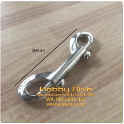 [HD-144] Stainless Steel Double End Snap 8.5cm Diving Accessories