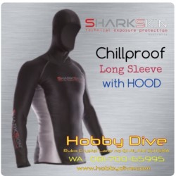 SHARKSKIN Chilproof Long Sleeve with Hood - MEN
