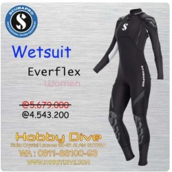 SCUBAPRO Wetsuit Everflex STMR 3/2 B-zip Women - Diving