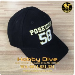 POSEIDON Fish Cap - Topi 0040-013