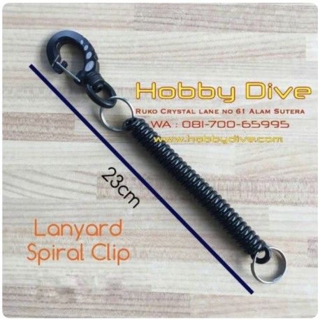 [HD-227] Lanyard Spiral Clip Scuba Diving Accessories