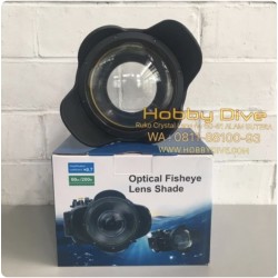 Fisheye Wide Angle Dome Port Lense 67mm for Housing Underwater HD-317