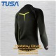 Tusa Wetsuit Top Full Zip Long Sleeve 2mm Man UA5122 - Scuba Diving