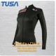 Tusa Wetsuit Top Full Zip Long Sleeve 2mm Women UA5122 - Scuba Diving