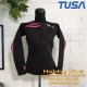 Tusa Wetsuit Top Full Zip Long Sleeve 2mm Women UA5122 - Scuba Diving