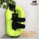 TECLINE BCD Donut 10 Ultra Light Travel Set Lime - Scuba Diving