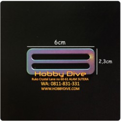 Weight Belt Keeper Titanium Rainbow Free Dive Scuba Diving HD-582